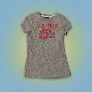 us polo asselin graphic tee